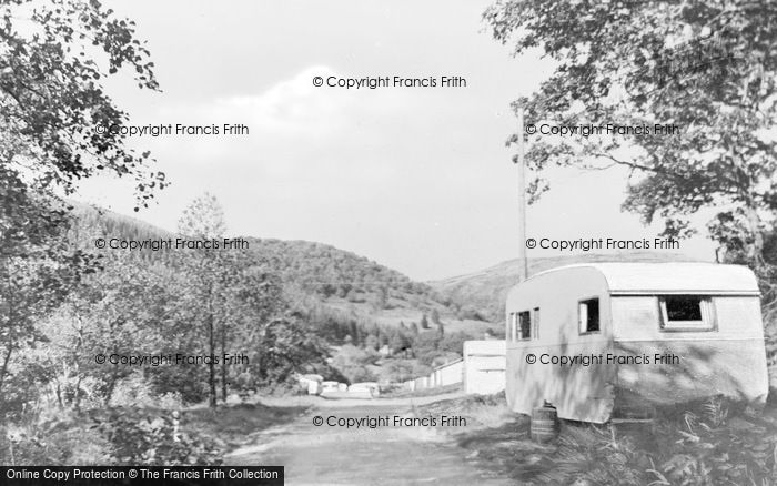 Photo of Ceinws, Corris Caravan Park c.1960