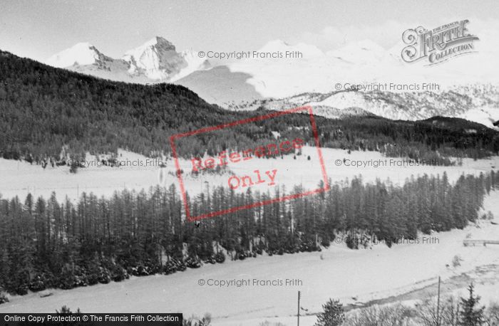 Photo of Celerina, The Mountains c.1937