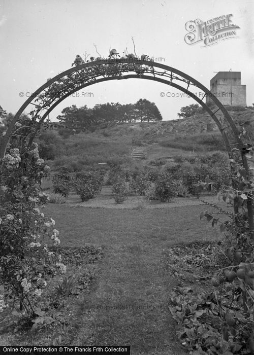 Photo of Cemaes Bay, Gadlys Hotel, The Garden c.1936