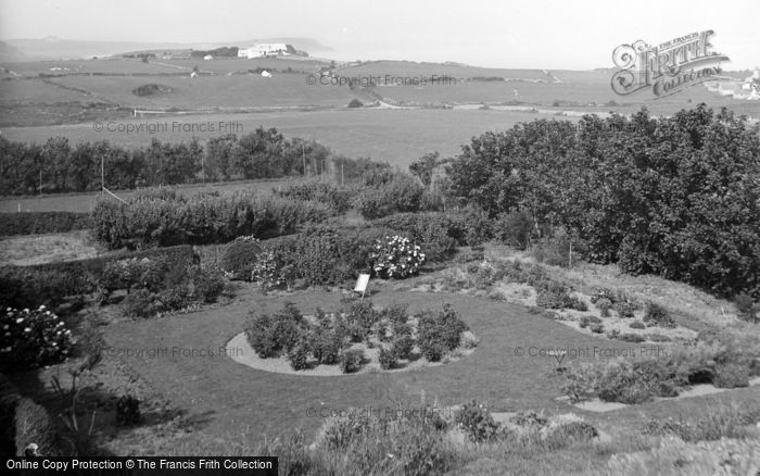 Photo of Cemaes Bay, Gadlys Hotel, The Garden c.1936