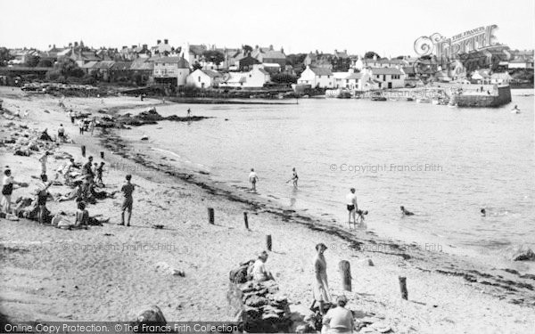 Photo of Cemaes Bay, The Beach c.1960