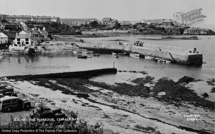 Photo of Cemaes Bay, The Harbour c.1960