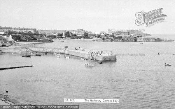 Photo of Cemaes Bay, The Harbour c.1965