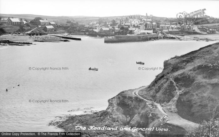 Photo of Cemaes Bay, The Headland And General View 1936