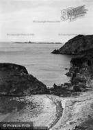 The Skerries Light And Fydlyn Bay 1936, Cemaes Bay
