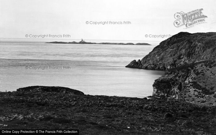 Photo of Cemaes Bay, The Skerries Light From Fydlyn Bay 1936