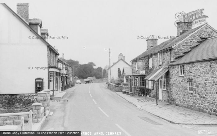 Photo of Cemmaes, High Street And Penrhos Arms c.1960