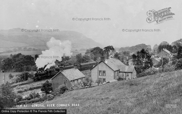 Photo of Cemmaes Road, General View c.1955