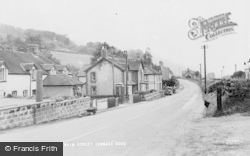 The Main Street c.1955, Cemmaes Road