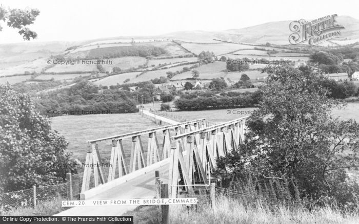 Photo of Cemmaes, View From The Bridge c.1960