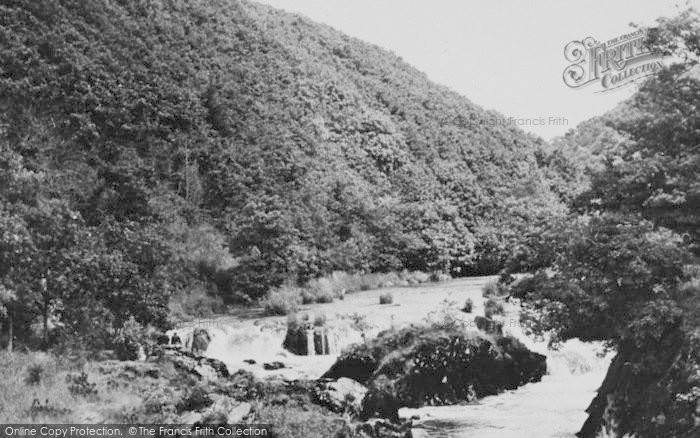 Photo of Cenarth, Falls c.1955