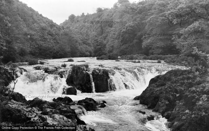 Photo of Cenarth, Falls c.1955