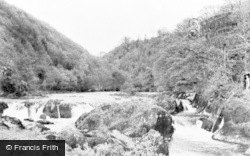 Salmon Falls c.1955, Cenarth