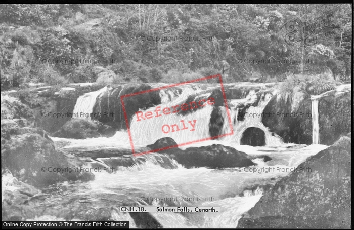 Photo of Cenarth, The Salmon Falls c.1960