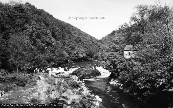 Photo of Cenarth, The Salmon Falls c.1960