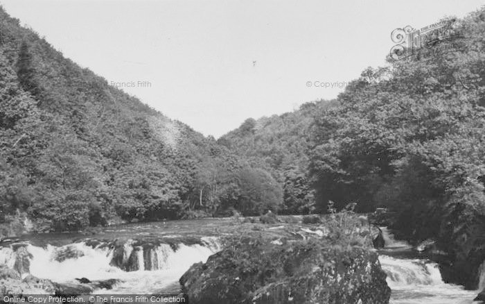 Photo of Cenarth, The Salmon Falls c.1960