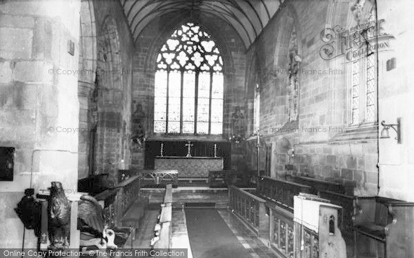 Photo of Chaddesley Corbett, St Cassian's Church Interior c.1965