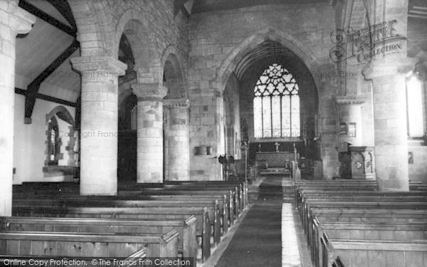 Photo of Chaddesley Corbett, St Cassian's Church Interior c.1965