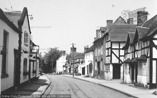 Photo of Chaddesley Corbett, The Village c.1955