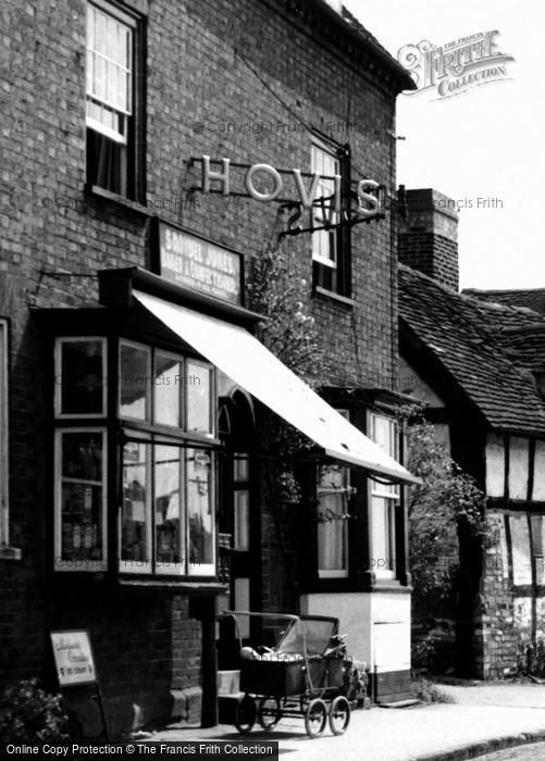 Photo of Chaddesley Corbett, The Village Shop c.1955