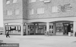 Defoe Parade Shops c.1965, Chadwell St Mary