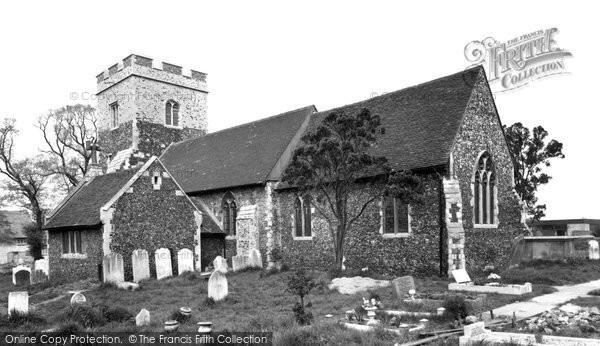 Photo of Chadwell St Mary, St Mary's Church c.1960