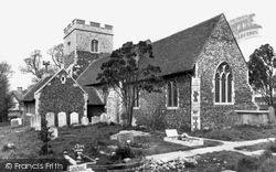 St Mary's Church c.1960, Chadwell St Mary