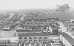 View From The Flats c.1960, Chadwell St Mary