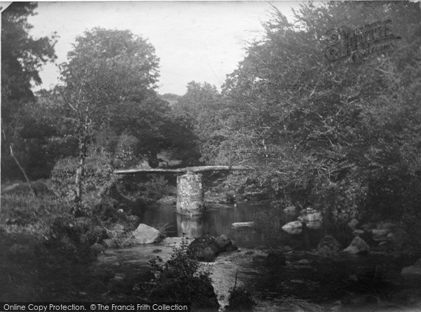 Photo of Chagford, Bridge At Holy Street 1913