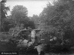 Bridge At Holy Street 1913, Chagford