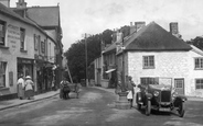 Car In The Square 1922, Chagford