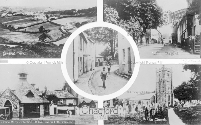 Photo of Chagford, Composite c.1930