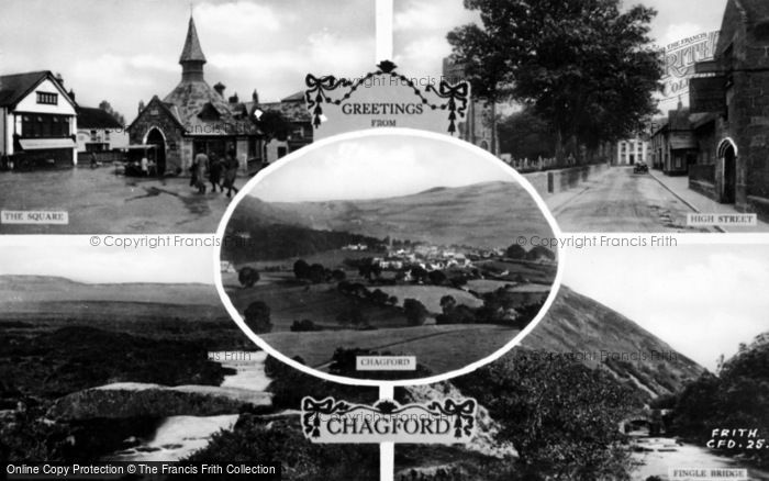 Photo of Chagford, Composite c.1935
