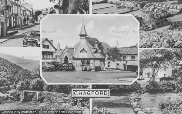 Photo of Chagford, Composite c.1960