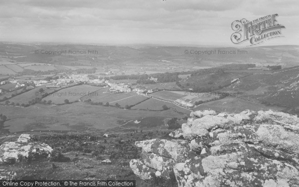 Photo of Chagford, From Meldon 1922