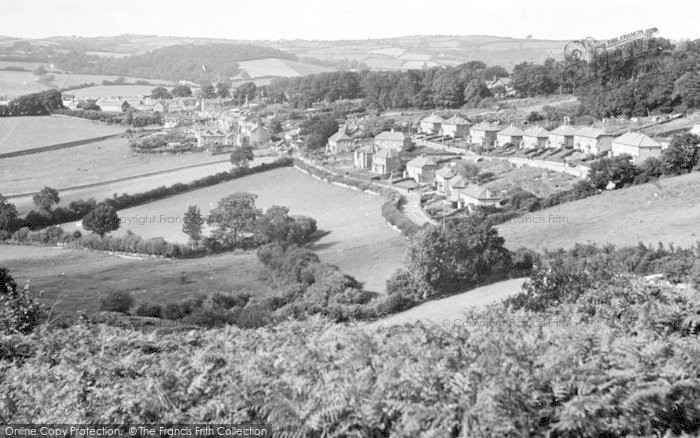 Photo of Chagford, General View 1951