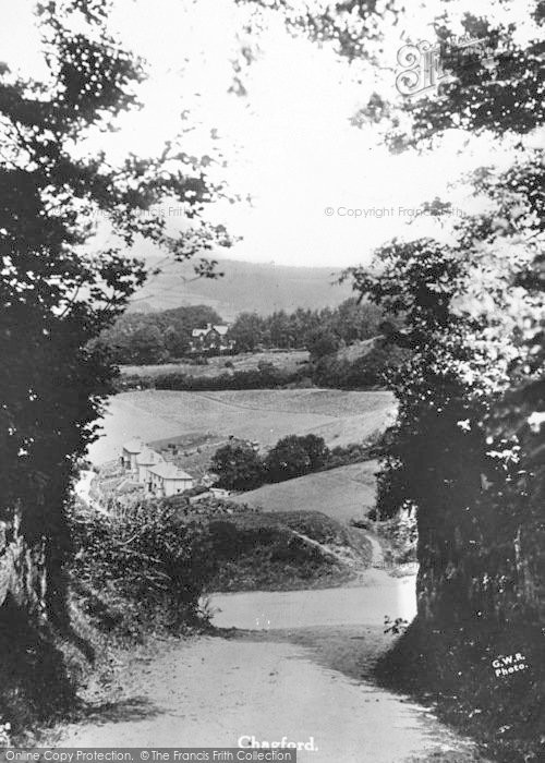 Photo of Chagford, General View c.1935