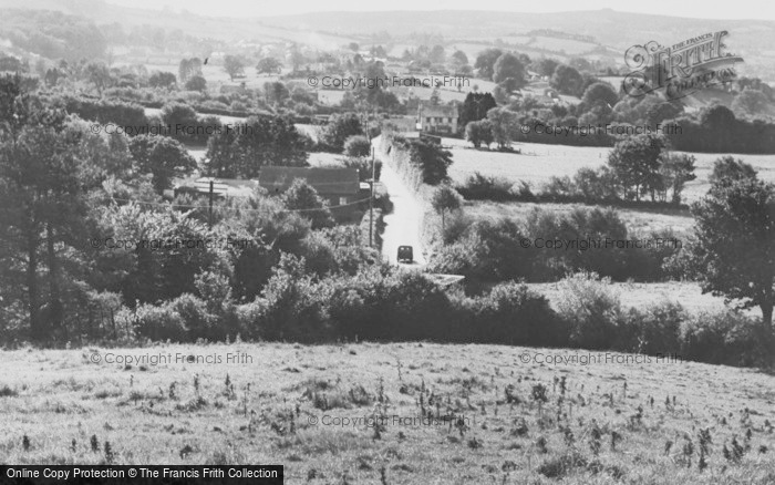 Photo of Chagford, General View c.1960
