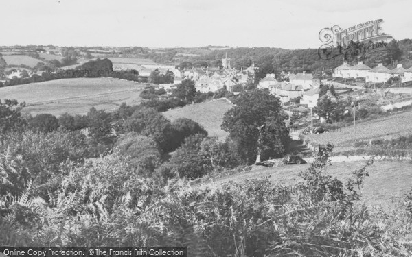 Photo of Chagford, General View c.1965