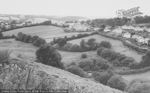 Photo of Chagford, General View c.1965