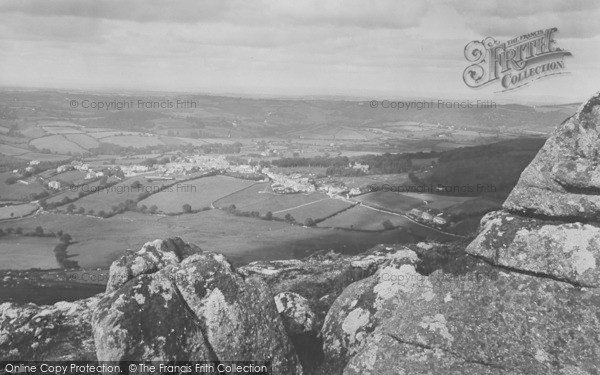Photo of Chagford, Kestor From Meldon 1922