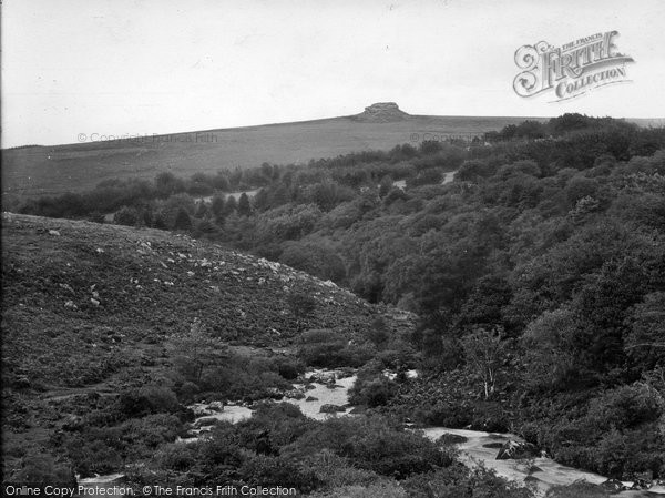 Photo of Chagford, Kestor Rocks (1433 Feet) 1924
