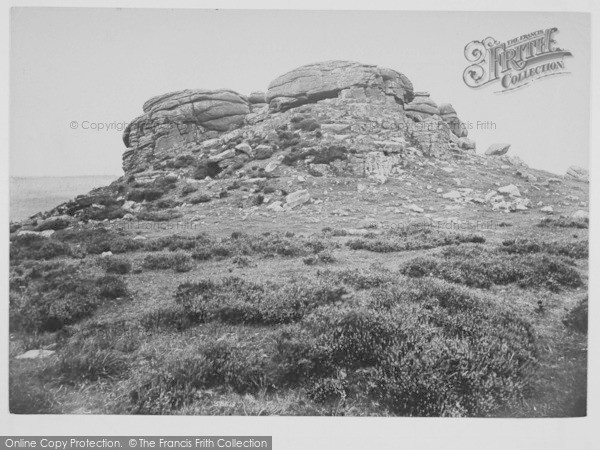 Photo of Chagford, Kestor Rocks 1906