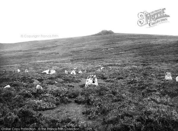 Photo of Chagford, Kestor Rocks 1924