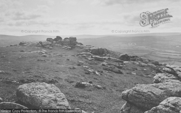 Photo of Chagford, Meldon Hill 1922