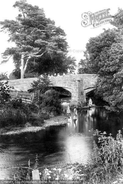 Photo of Chagford, Rushford Bridge 1907