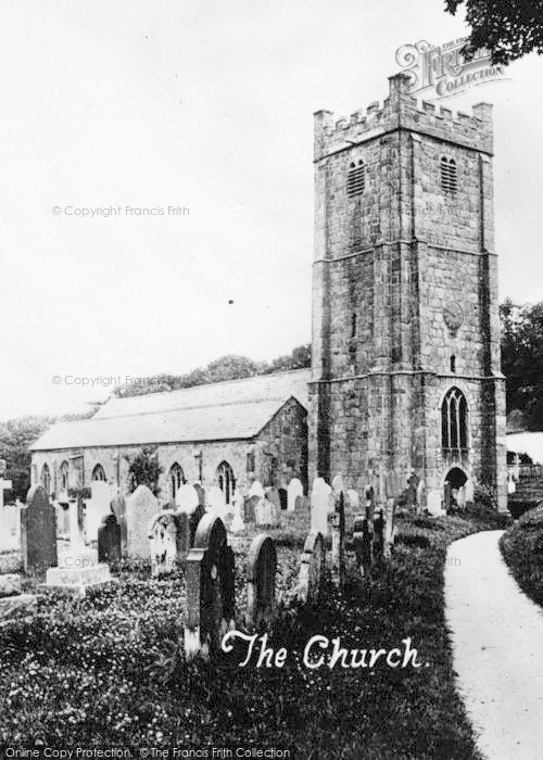 Photo of Chagford, St Michael's Church c.1930