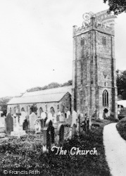 St Michael's Church c.1930, Chagford