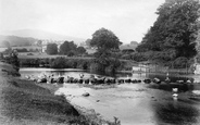 Stepping Stones From Rushford Mill 1907, Chagford