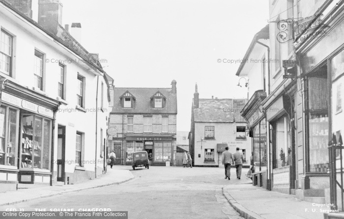 Photo of Chagford, The Square 1951